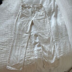Abercrombie white/creamy jeans